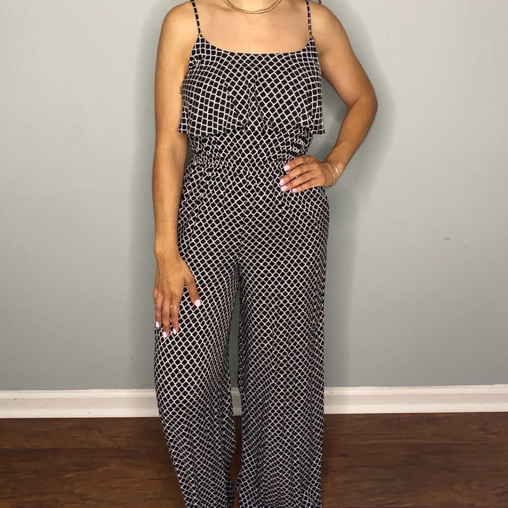 B&W Jumpsuit in XS